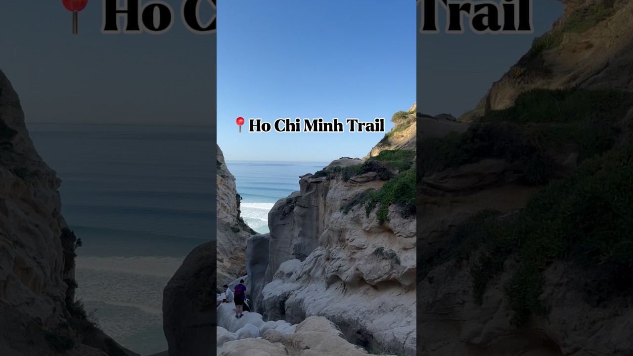 The Ho Chi Minh Trail (or Saigon Trail) in La Jolla, San Diego.