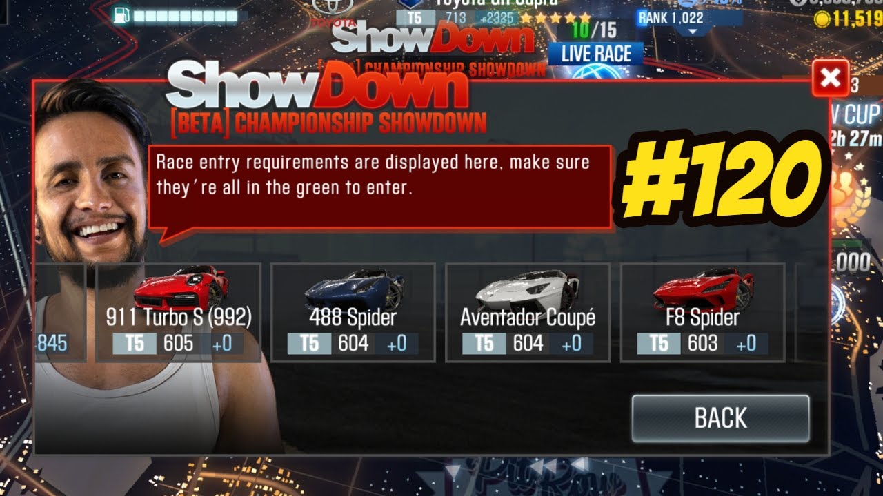Cs R2 F8 CSR2 | Championship Showdown Ferrari F8 Spider | Top 6 Fastest Cars ...