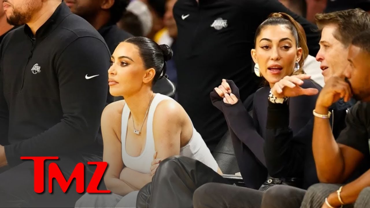 Kendall Jenner and Bad Bunny Sit Courtside at Lakers Playoff ...