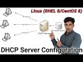 Configure DHCP Server in RHEL 8 | DHCP Server Configuration in Linux | Set Static IP Address