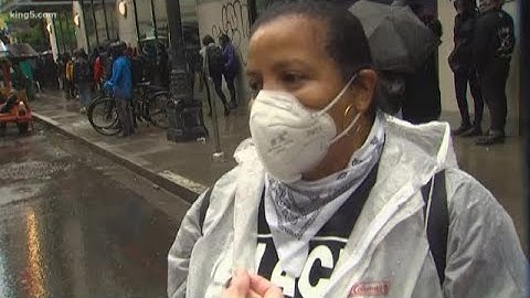 "They hijacked our protest." Seattle activist denounces violent demonstration