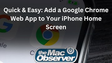 How to Add a Google Chrome Web App to Your iPhone Home Screen