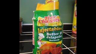 Tony Chachere's Injectable Marinade Review |