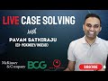 Venture capital investment case interview question  live case session