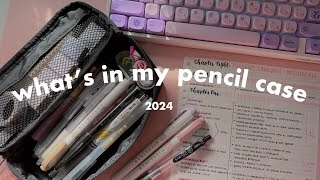 what’s in my pencil case  uni essentials