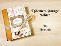 Ephemera Folder - Flip Thru'