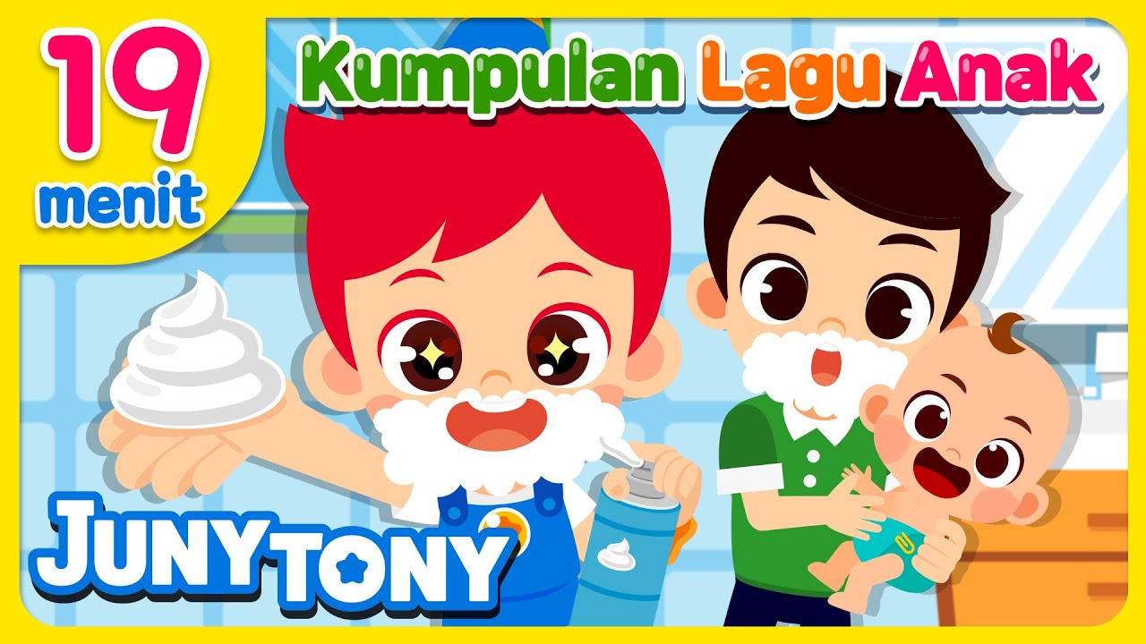 Kumpulan Lagu Anak Anak | Aku Mau Jadi Seperti Ayah! | Aku Cinta Ibu💕 | JunyTony Bahasa Indonesia