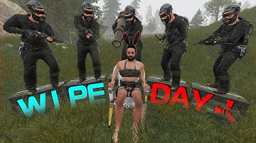 The WIPE DAY of an AVERAGE RUST PLAYER
