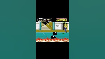 TMNT 2 The Arcade Game - NES - 1990 - KONAMI - RETRO GAMING!