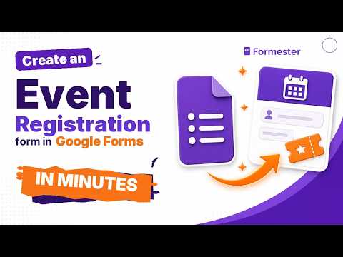 How to Create a Google Form for Event Registration (2026 Tutorial)