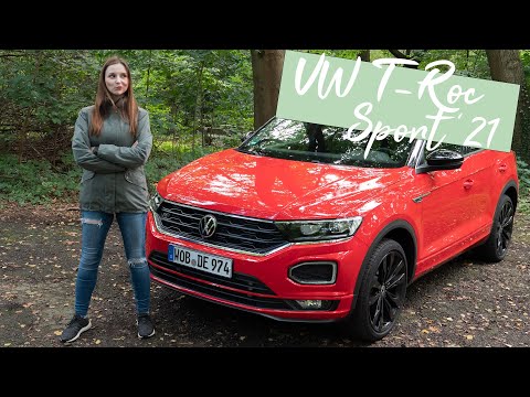 2021 VW T-Roc Sport 2.0 TSI Test: braucht der überhaupt ein Facelift?  [4K] - Autophorie