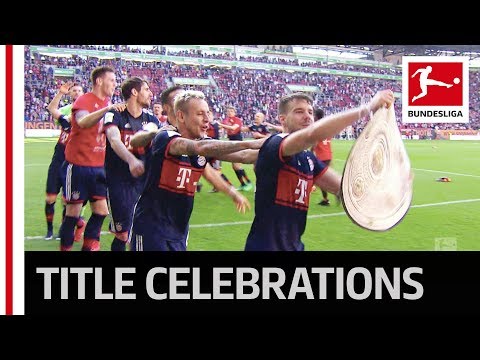 Dressing Room Party! Heynckes, James, Ribery & Co. Celebrate the Bundesliga Title