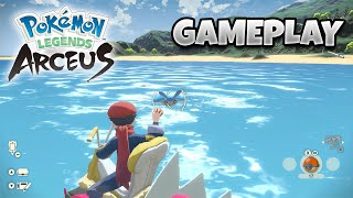 Pokémon Legends Arceus ALL NEW HISUI POKÉMON/FORMS Gameplay