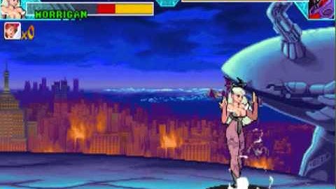 Marvel vs. Capcom Strider Hiryu/Morrigan Playthrough Part 2