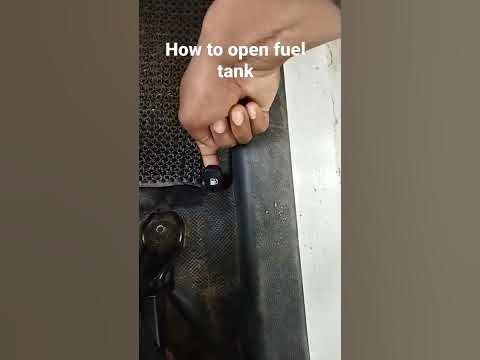 How to open fuel tank - YouTube