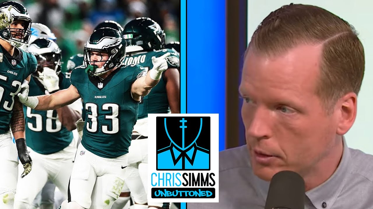 How Eagles' front four, secondary overwhelmed Lions | Chris Simms Unbuttoned | NFL on NBC