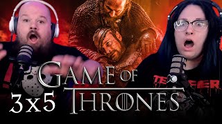 Flaming Sword Fight! | GAME OF THRONES [3x5] (REACTION)