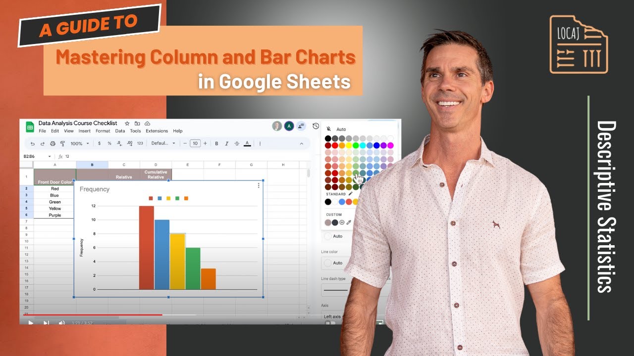 Mastering Column and Bar Charts in Google Sheets - YouTube