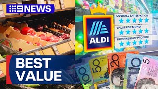 Aldi fruit and veggies voted most affordable and fresh by consumers | 9 News Australia