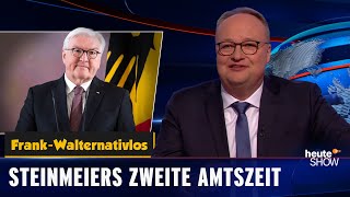Traumjob Bundespräsident: kaum was zu tun und mietfrei im Schloss wohnen | heute-show vom 11.02.2022