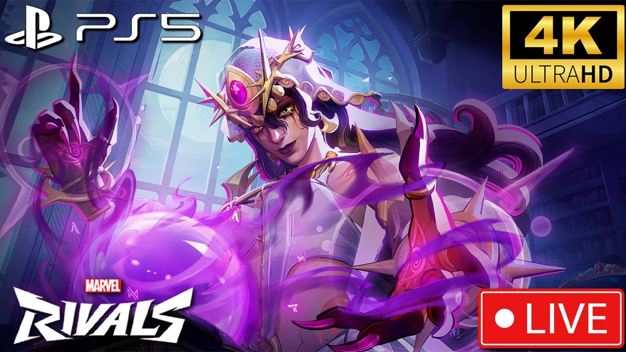 🔴Marvel Rivals: Top 100 Scarlet Witch on PlayStation 5 Elevating to Eternity (PS5 4K)