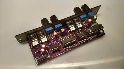 High Hats Eurorack Module Demo