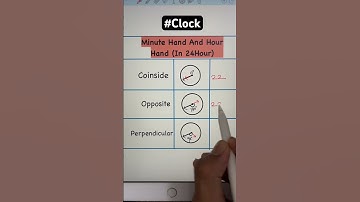 Clock Reasoning Tricks | Clock Reasoning Test/ Angle / Minutes Hand / Hours Hand #shorts #clock