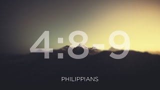 Philippians 4:8-9 Philippians 4:8-9