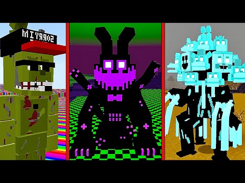 Видео: МУЛЬТИВСЕЛЕННАЯ ФНАФ мод в МАЙНКРАФТ Fnaf Minecraft