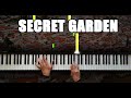 Secret garden  piano by vn