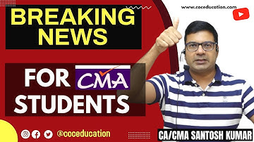Breaking News Regarding CMA Exam July