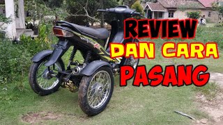 MEMBUAT MOTOR RODA TIGA PALING SIMPLE