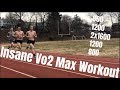 INSANE Vo2 MAX WORKOUT **this hurt**