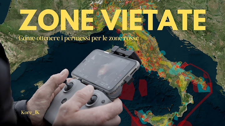 Ottenere i PERMESSI per volare con il DRONE nelle ZONE ROSSE |