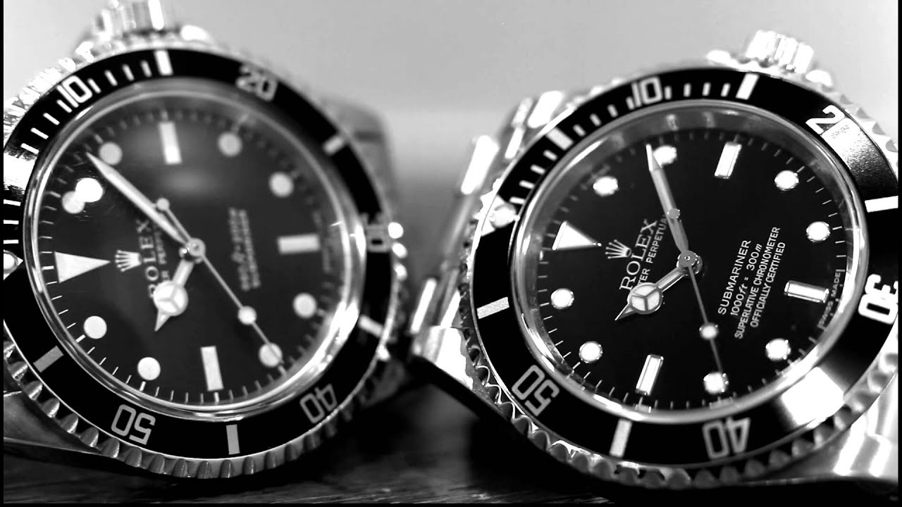 rolex 5513 vs 14060