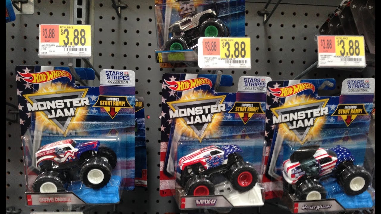monster jam stars and stripes
