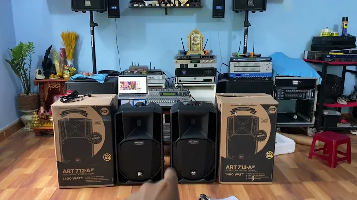 Đập Hộp RCF ART 712-A MK4 Made In Italy Zá 37Tr - AE Cùng Trải Nghiệm Chất Âm Của RCF - 0979715177