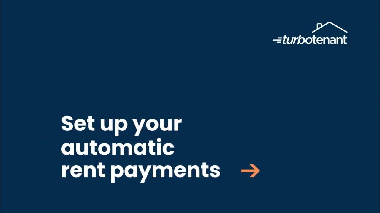 Professionally Collect Rent with TurboTenant YouTube