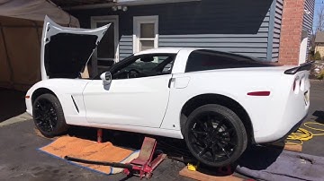 Cammed C6 open header startup