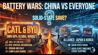 Asia's Battery Wars: China Owns 69% — Can Solid-State Save Everyone Else