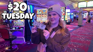 How Long Will $20 Last in Slot Machines at RIO in Las Vegas?!