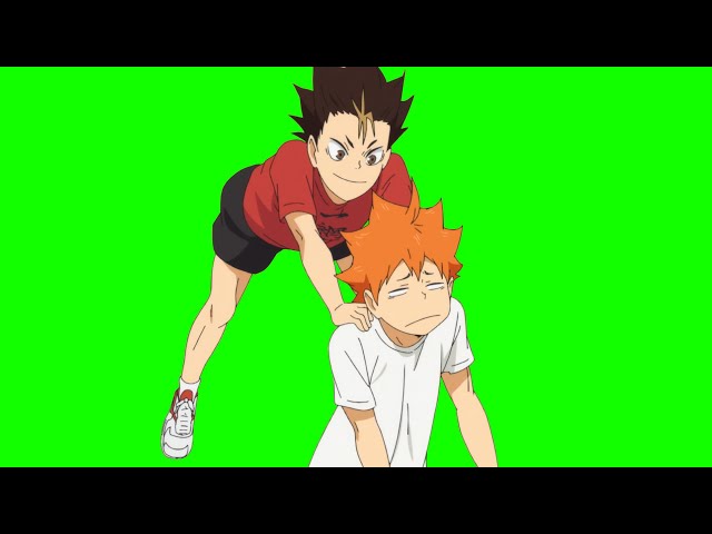 greenscreen part 1 #haikyuu #anime #season5haikyuu