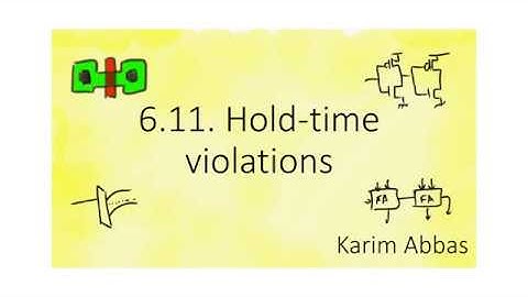 6.11. Hold-time violations