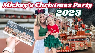 MICKEY’S VERY MERRY CHRISTMAS PARTY 2023 | what you can *actually* expect with a preschooler