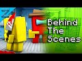 Behind the scenes among us  minecraft animation music lyin to me song