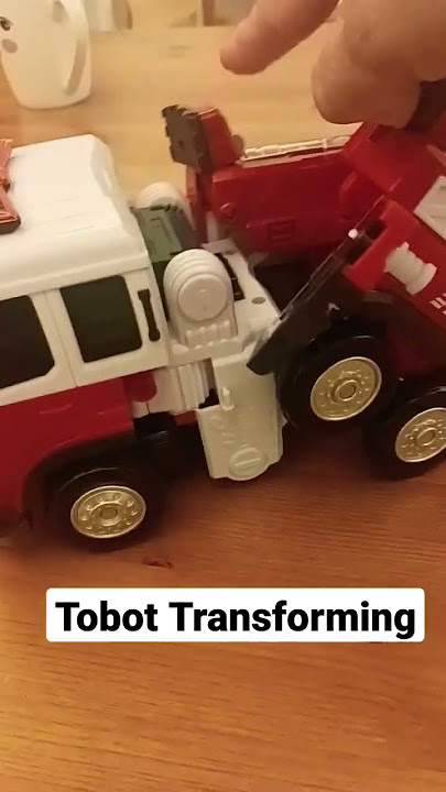 HOW TO TRANSFORM V RESCUE TOBOT PART 1 #shorts #transforming #tobot #rescue #figure