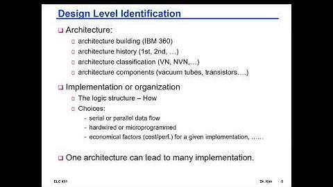 Computer Architecture Course - Chapter 1 - Abstractions and Technology - Part 2
