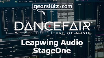 Leapwing Audio StageOne plugin for width & depth @ Dancefair 2019