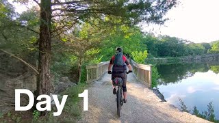 Day 1 Bikepacking The C&O Canal Path | Washington DC to Pittsburgh