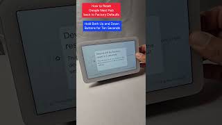 #Google Nest Hub #FactoryReset: Quick & Easy #Guide (2nd Gen) #reset #googlenesthub @Google